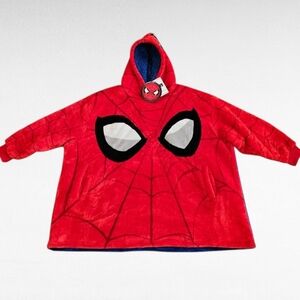 Spiderman Kids Oversized Hoodie Spiderman Hoodie One Size 4 - 10